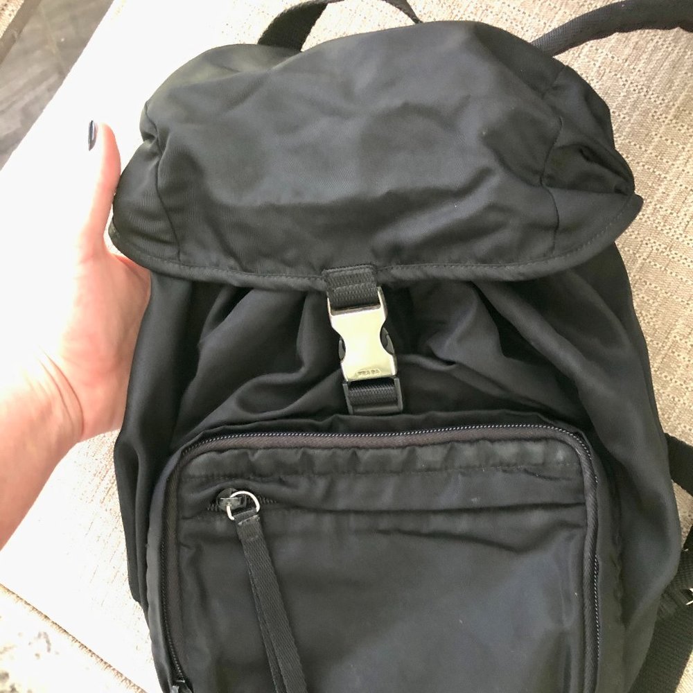 Authentic Prada Nylon Backpack